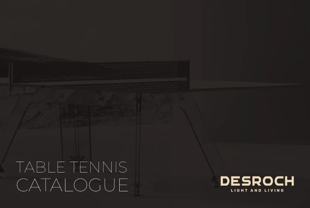 Table Tennis Catalogue catalogue cover