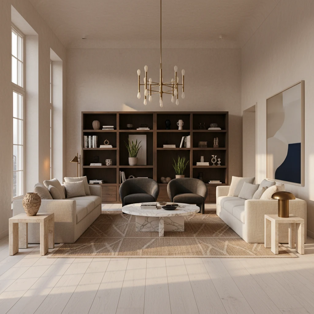 The Contemporary Living Room