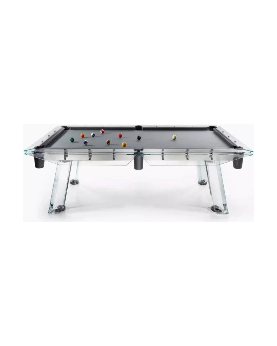Luxury Transparent Glass Pool Table – Crystal Edition