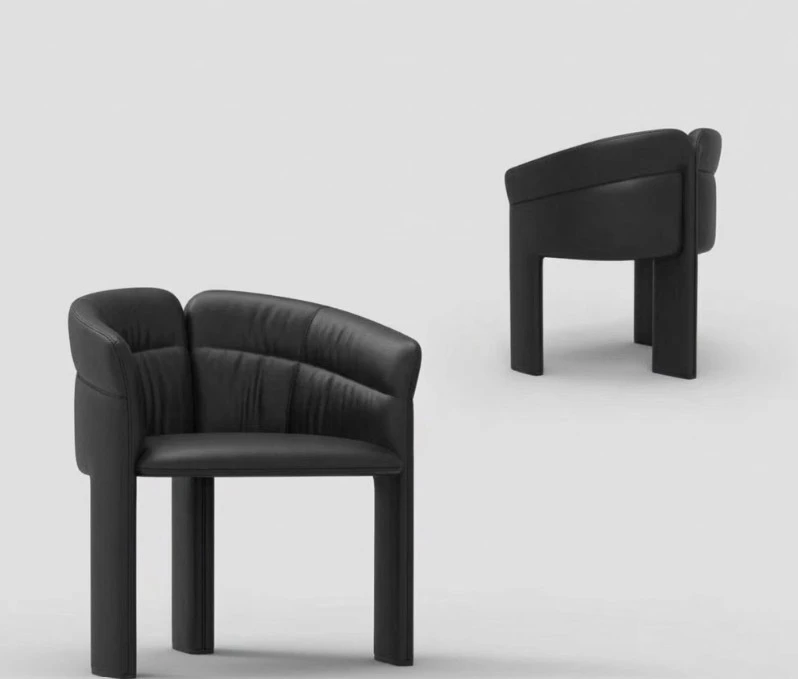 Althea Chair - Black — view 2