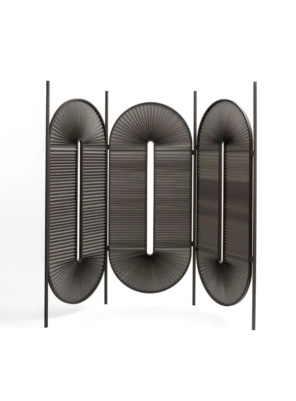 Renwick in Carbon Steel, Fabric — view 4