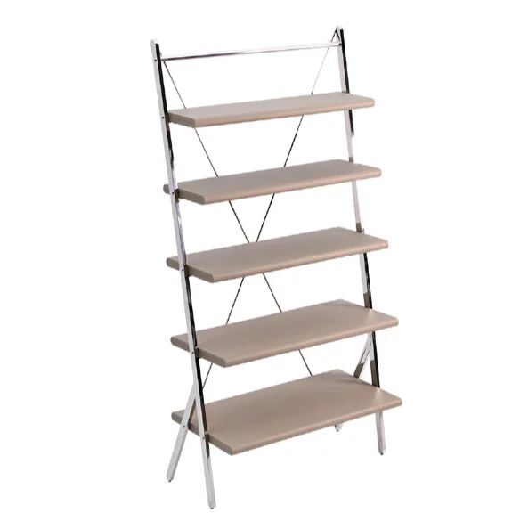 FURNITURE Shelving & Storage DR1101201 in E1 grade plate + microfiber saddle leather — view 2