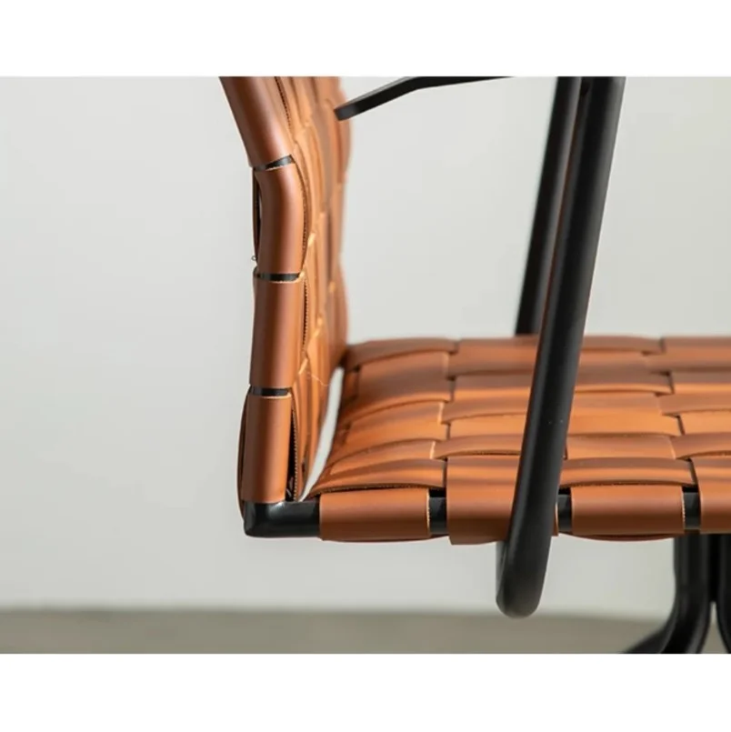 FURNITURE Chairs DR1101203 in Saddle leather preparation technology — luxury Chairs — view 3