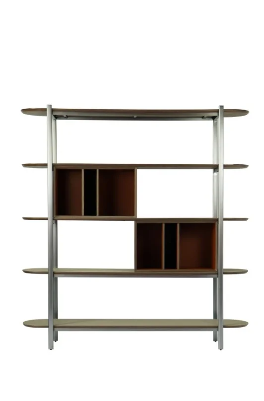 FURNITURE Shelving & Storage DR1101224 in Microfiber saddle leather +E1 grade plate — view 2