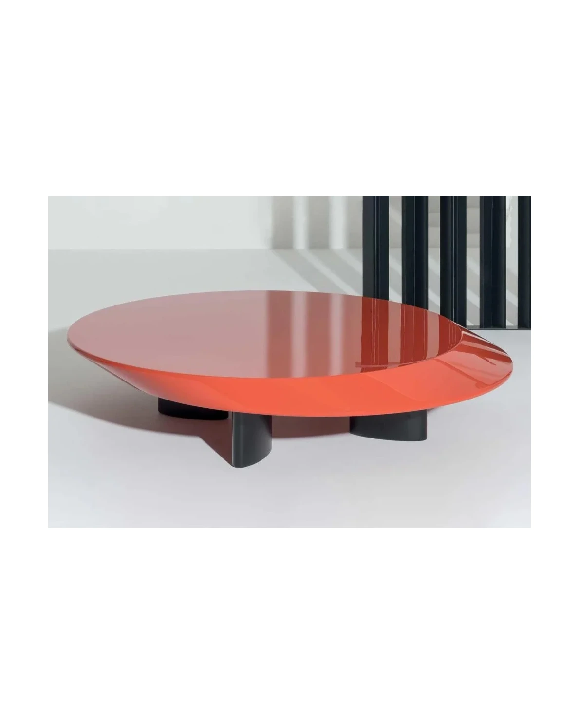 Valerie Coffee Table, Fiberglass material for glossy paint, product view