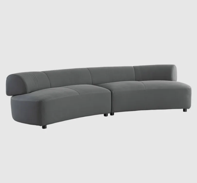 Orbital - Luxury Designer Sofas & Lounges in First layer leather + feather silk cotton + high density sponge + metal foot — view 2