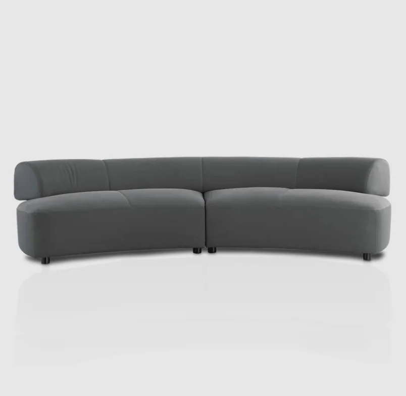 Orbital - Luxury Designer Sofas & Lounges in First layer leather + feather silk cotton + high density sponge + metal foot — view 3