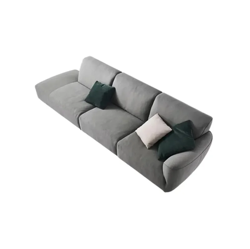 Aeonis - Luxury Designer Sofas & Lounges in First layer frosted leather + down + high density sponge + solid wood feet — view 2