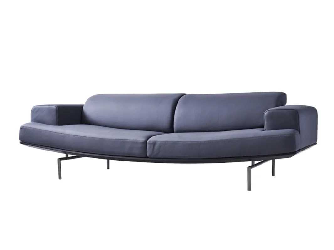 Astralis - Luxury Designer Sofas & Lounges in Frosted head layer leather + down + high-density sponge + carbon steel frame structure — view 2