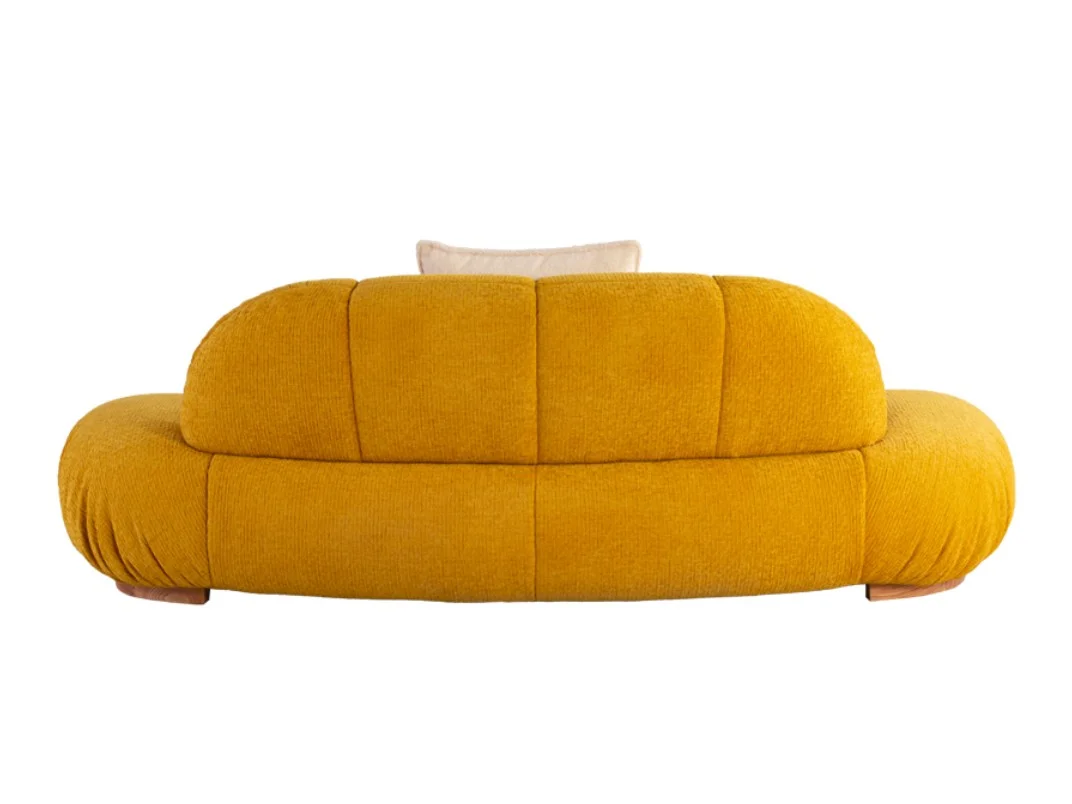 Solstice - Luxury Designer Sofas & Lounges in High quality cotton linen + feather silk cotton + High density sponge + Elm foot — view 2