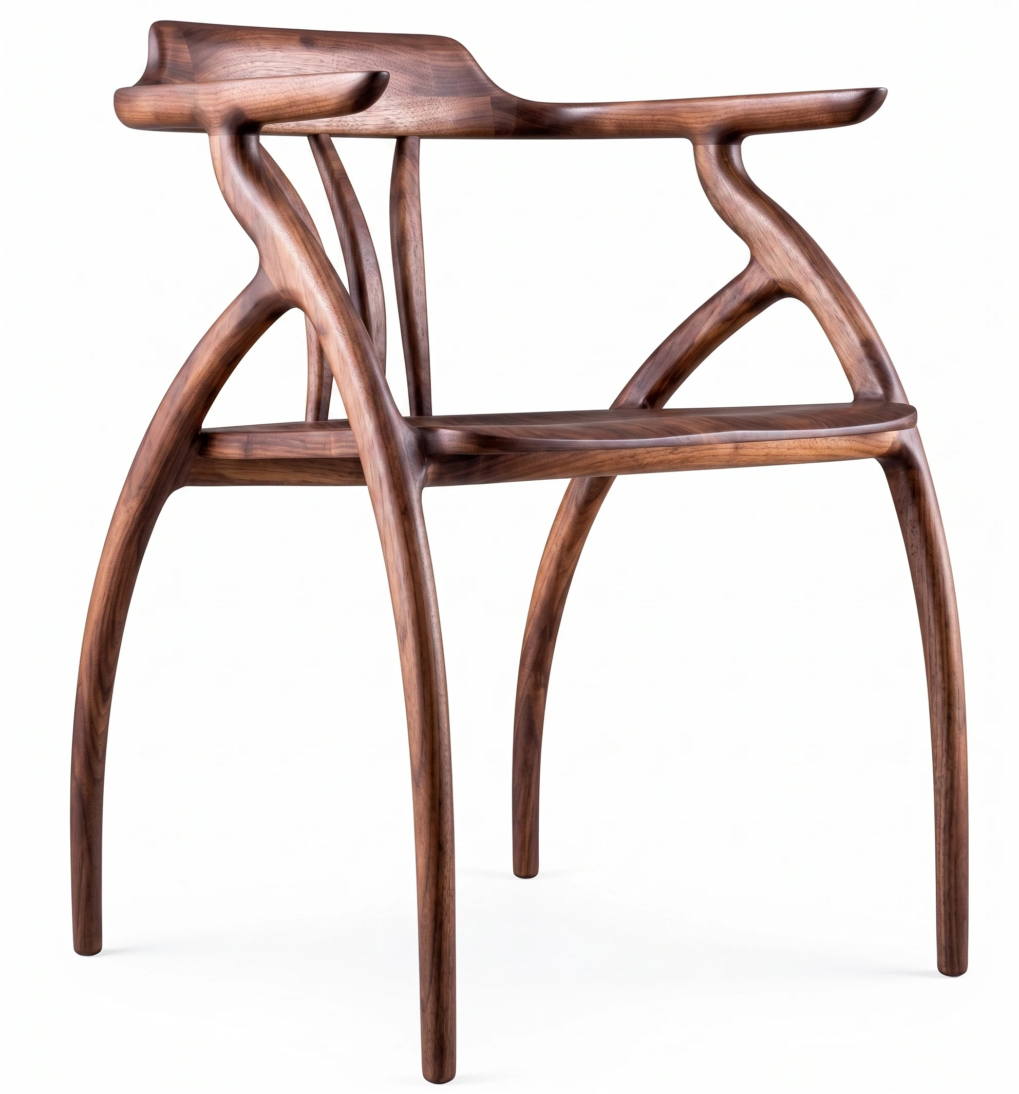 Dumont Dining Chair, Solid ash wood., product view