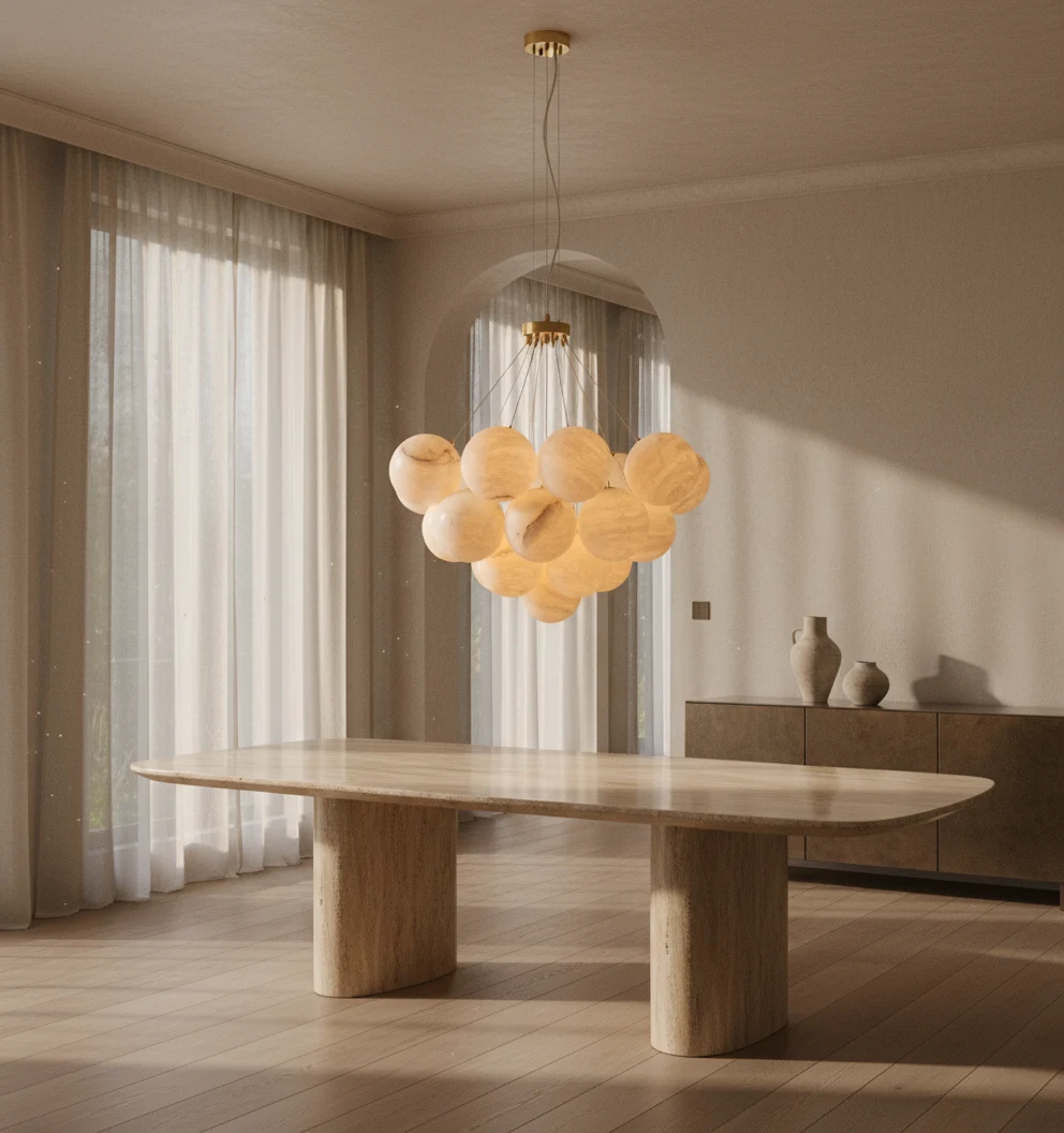 Orb Cloud Chandelier alternate view