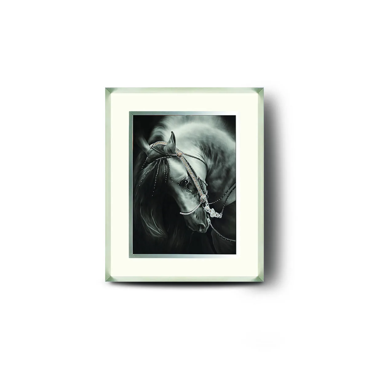 Aurevon in Acrylic And Swarovski With Metal Frame — view 1