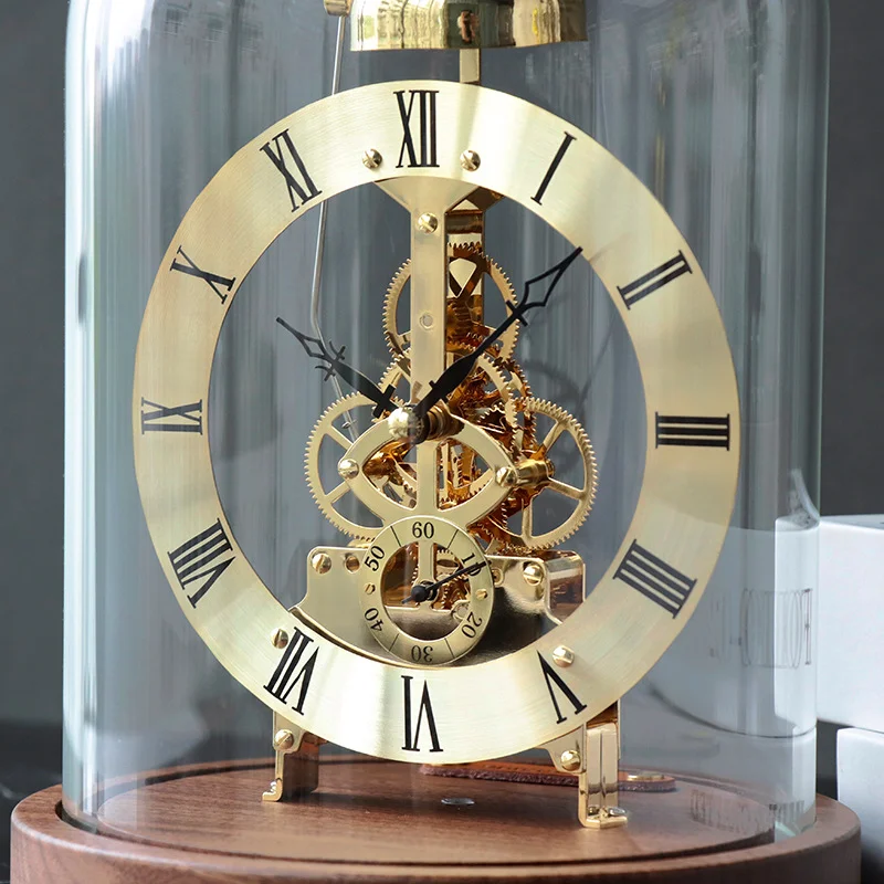 DECOR MIRROR AND CLOCKS DR2103632 in Clock + acrylic cover — luxury Mirrors & Clocks — view 2