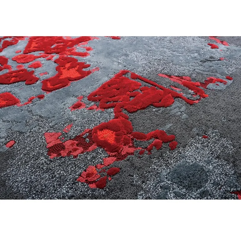 Rubor - Luxury Designer Carpet in New Zealand worsted wool + nylon imitation silk + cotton silk — view 2