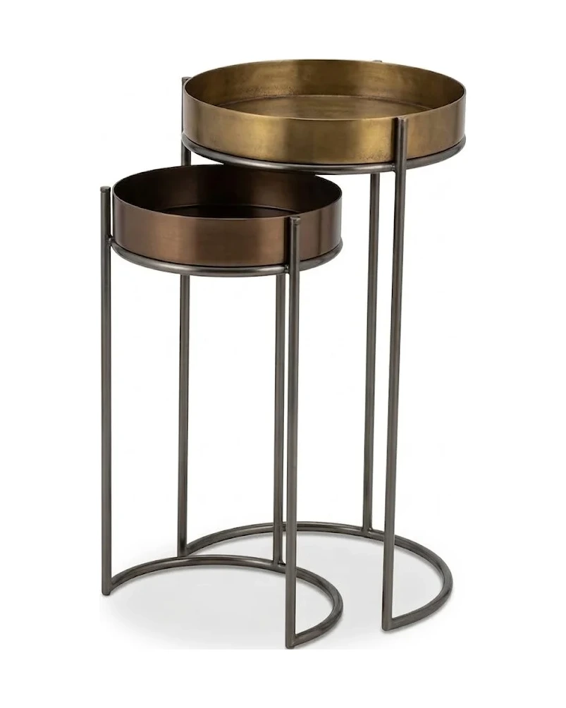 Claudio Side Table, STAINLESS STEEL, product view