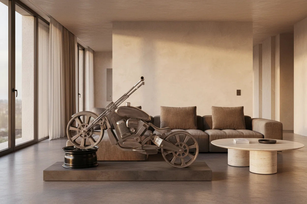 Calyx styled in a room