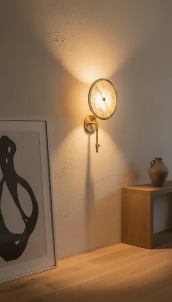 Disk Sconce alternate view