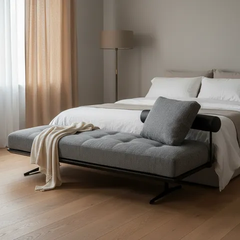 Erebos - Luxury Designer Ottomans & Benches alternate view