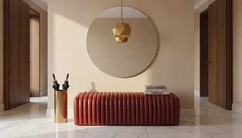 Cinnabar Bench - Bonach Casa alternate view