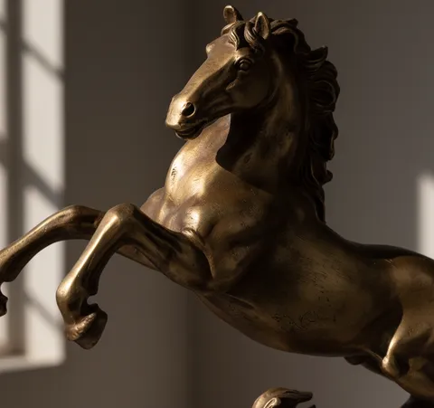 Drystan in Brass and marble — view 3