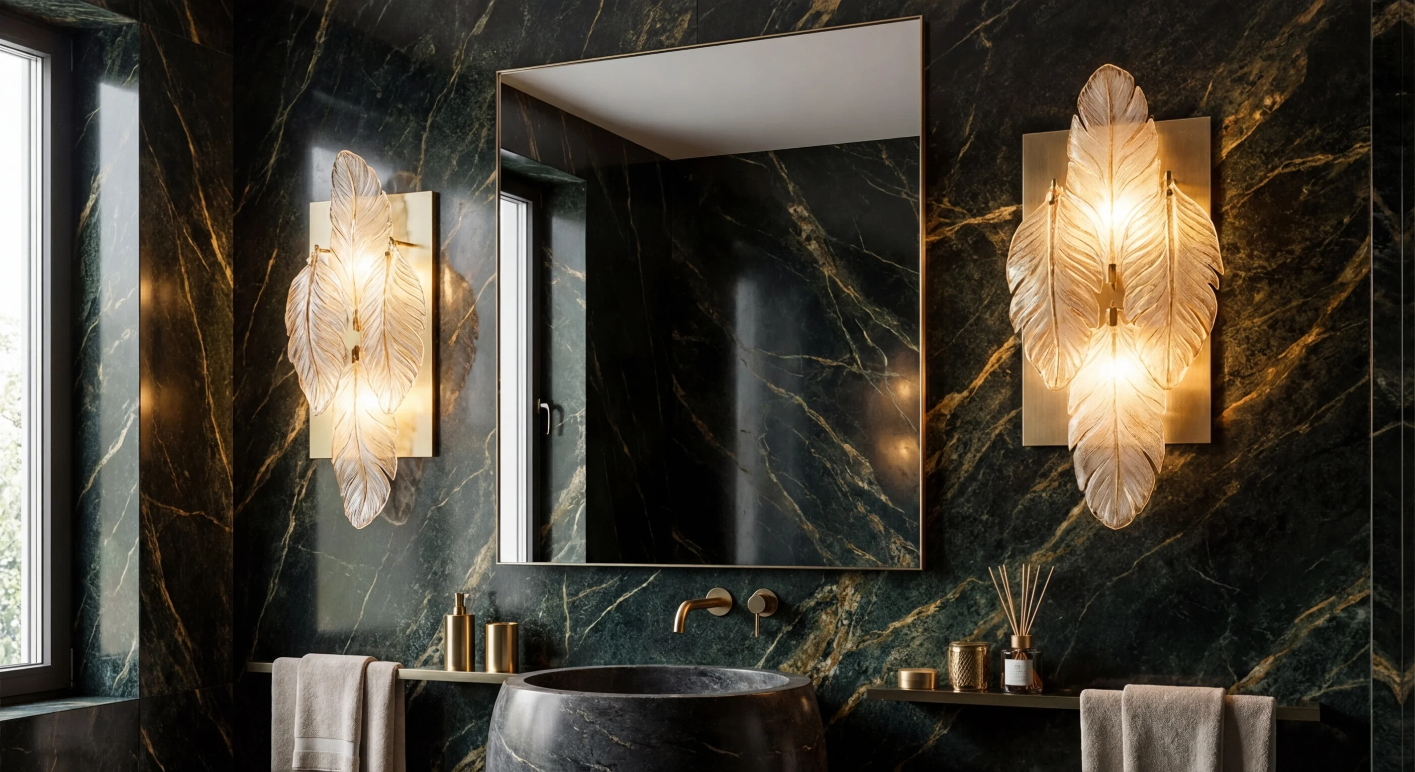 Flanking Sconces