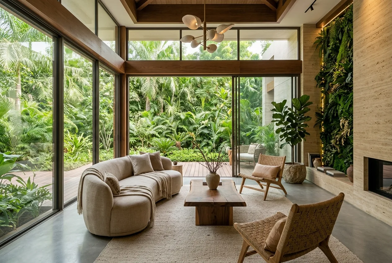 Illustrative interior planning image for Al Barari; not evidence of a completed DESROCH project