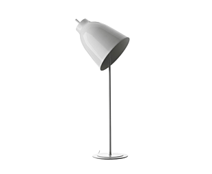 LUMILUCE CONTEMPORARY VERONA E27x1 WHITE TABLE LAMP