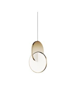 LUMIDECO ECLISSE 15W GOLD SUSPENDED LAMP