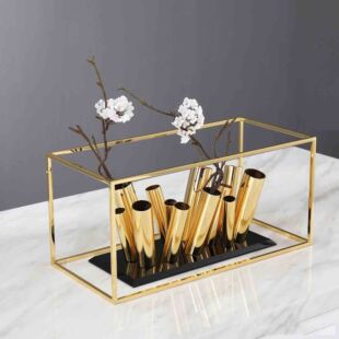 CADE DORADO FLOWER VASE