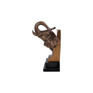 STOR TRUMPET ELEPHANT BOOKEND