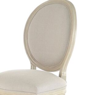 CLASSIC CURVED CUSSIONED CHAIR