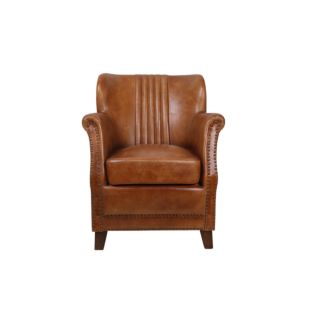 COURO BROWN ARMCHAIR