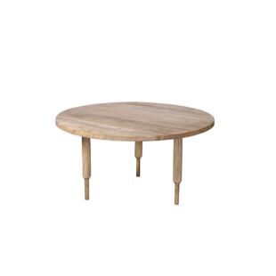 WOODEN END TABLE, NATURAL MAPLE CLEAR
