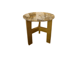 BERETTE ROOSO ROUND MARBLE TABLE