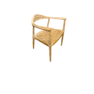 CONGO SOLID NATURAL TEAK DINING CHAIR