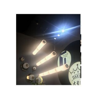 DESROCH DECORATIVE PENDANT LIGHT TITANIUM GOLD LIGHTS-LG