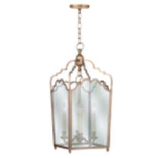DESROCH DECORATIVE PENDANT LIGHT BRASS AND GLASS EYECATCHING PENDANT LAMP