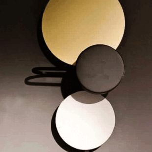 DROP AND FALL GOLDEN WALL LAMP