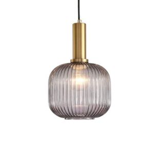 DESROCH DECORATIVE PENDANT LIGHT IRON SMOKE MINI PENDANTS