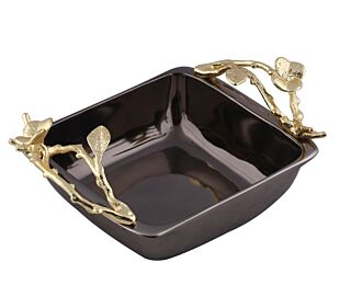 GERARDO ARBOL HANDLED BOWL