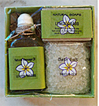 DESROCH FRAGRANCES 30G. LITTLE PLEASURES HANDMADE GLYCERIN SOAP SET - IVORY MUSK (SET OF 6) GIFT SET DR2100425.LG