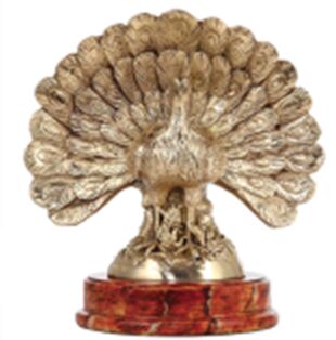 DESROCH DECOR  ZINGZ FAIRY FIGURE DECORATIVE PEACOCK DR2101570