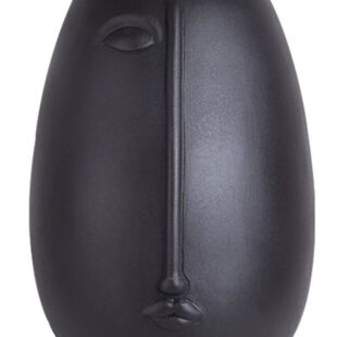 HANDMADE CERAMIC HALF MAN DECOR-WHITE