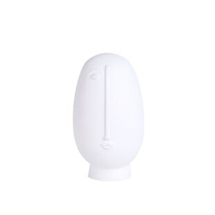 HANDMADE CERAMIC HALF MAN DECOR-WHITE