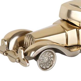 MODERN RACK DECORATIVE GOLD CAR