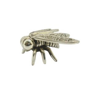 DESROCH DECOR NICKEL BEE DECORATIVE OBJECT