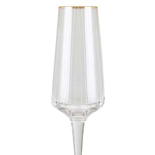 New Modern Style Wine Glass - Gold