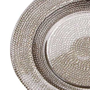 Decorative Dining Grey  Finish Plates - B