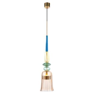 RAFA MOCHA SINGLE BELL PENDANT